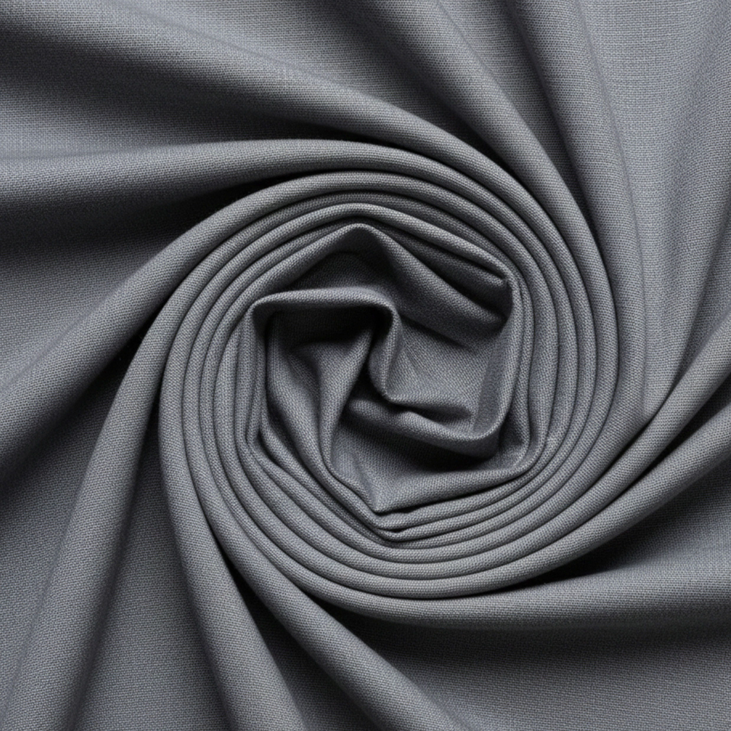 Charcoal grey fabric texture used in premium business uniforms and company uniform design