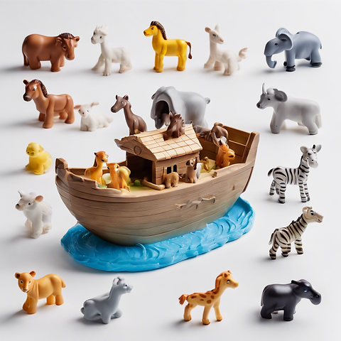 Noah's Ark Playset | Christian Household Staffing