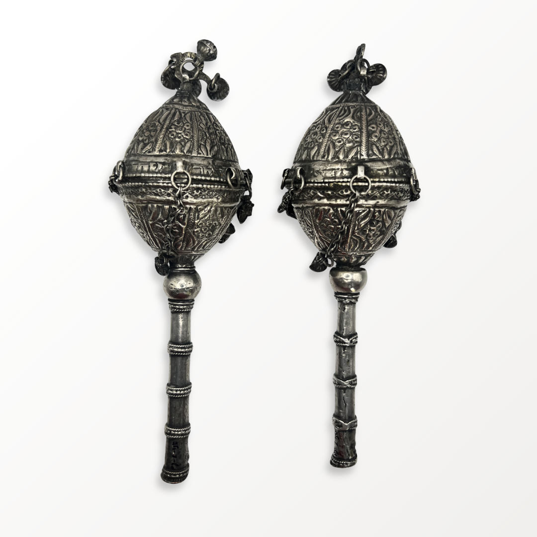 Decorative Filigree Torah Ornaments