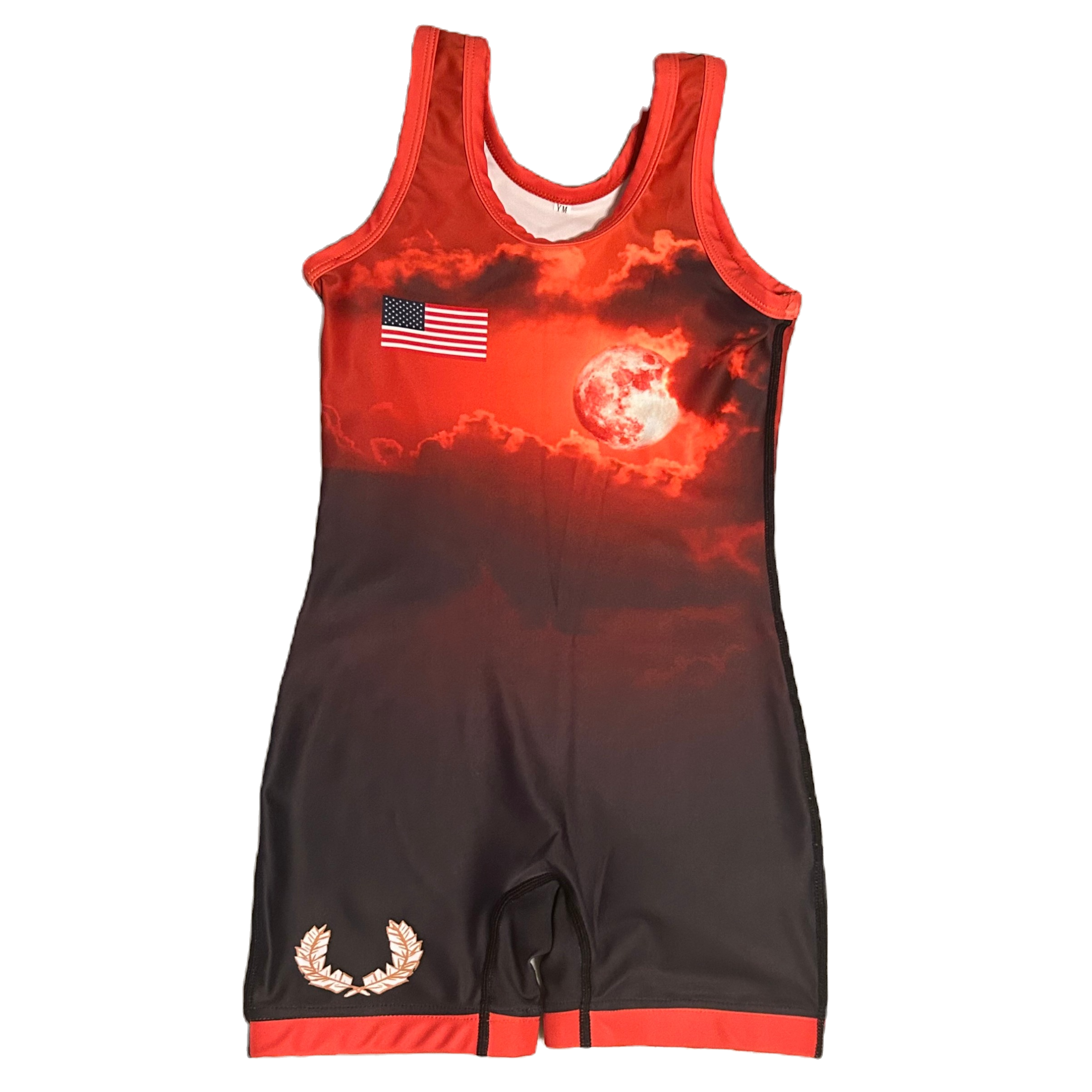 Athena Wrestling - Sunset Womens/Girls Singlet