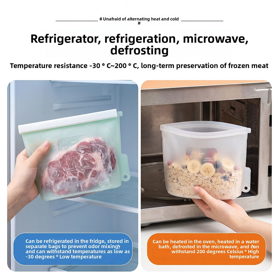 Thumbnail: Food-grade vertical silicone fresh-keeping bag