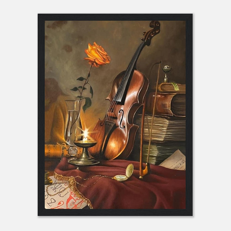 Thumbnail: Ageless Song Premium Matte Paper Wooden Framed Poster