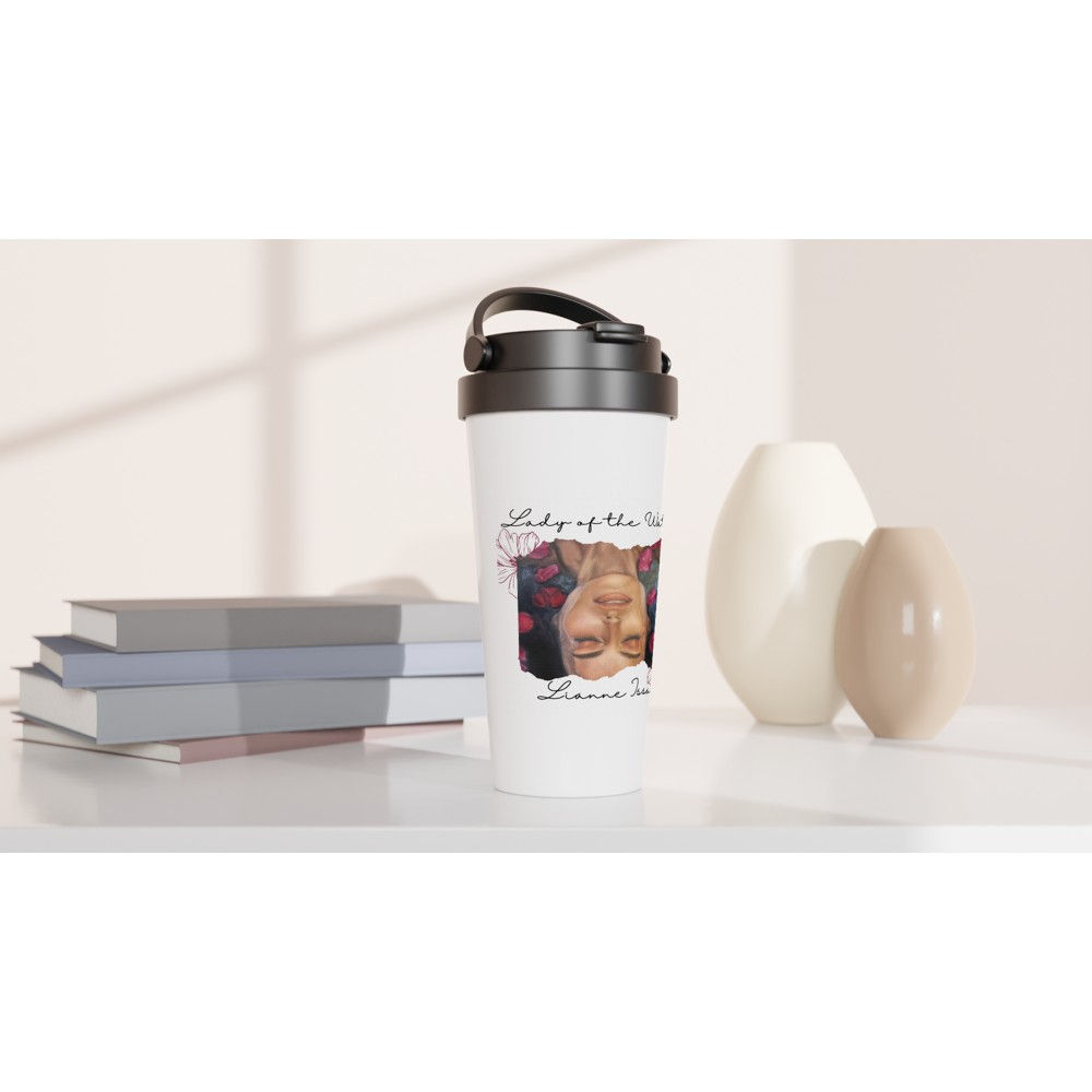 Lady of the Water 15oz Stainless Steel Travel Mugr