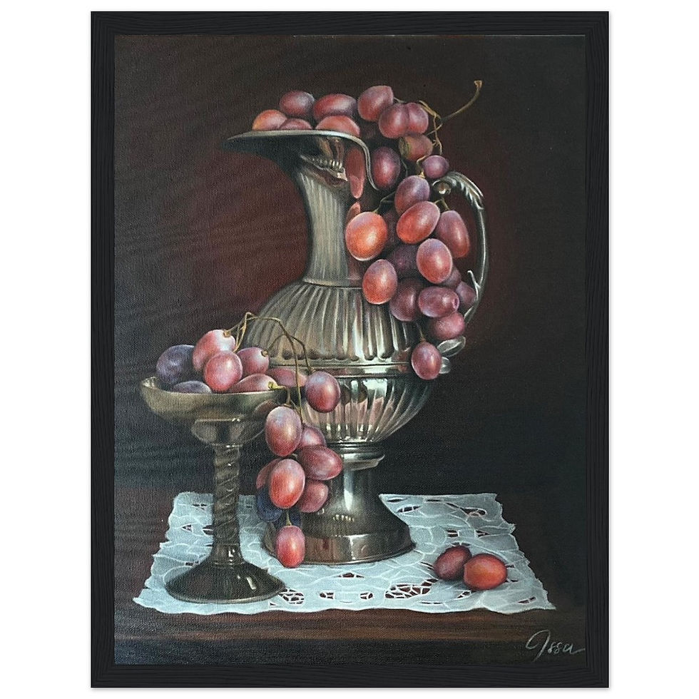 Thumbnail: The Wine Goblet Premium Matte Paper Wooden Framed Poster
