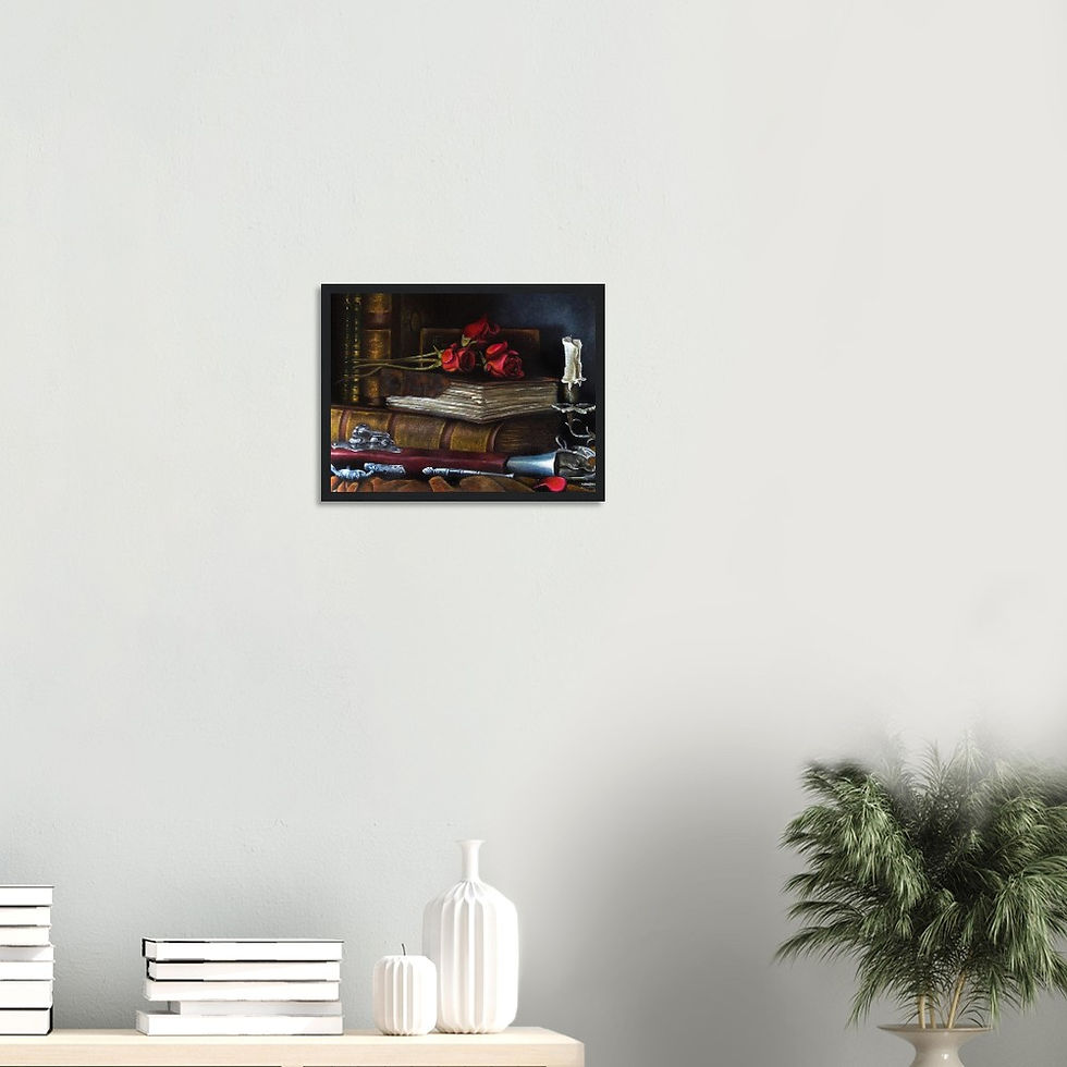 Thumbnail: A Well Planned Murder Premium Matte Paper Wooden Framed Poster