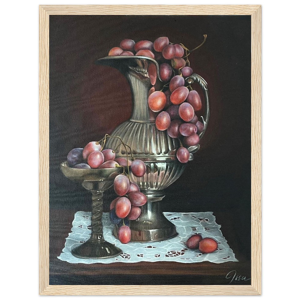 Thumbnail: The Wine Goblet Premium Matte Paper Wooden Framed Poster