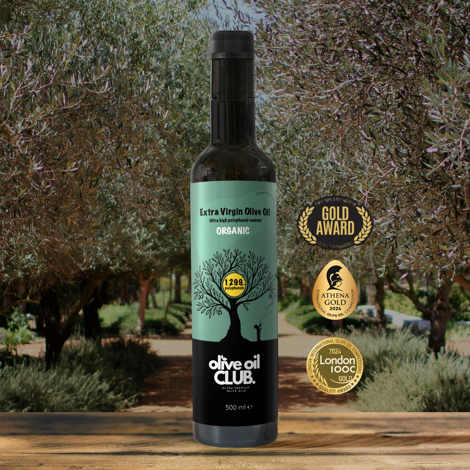 Olive Oil Club : Chemleli 500ml -Polyfenolrijke bio-extra virgin olijfolie