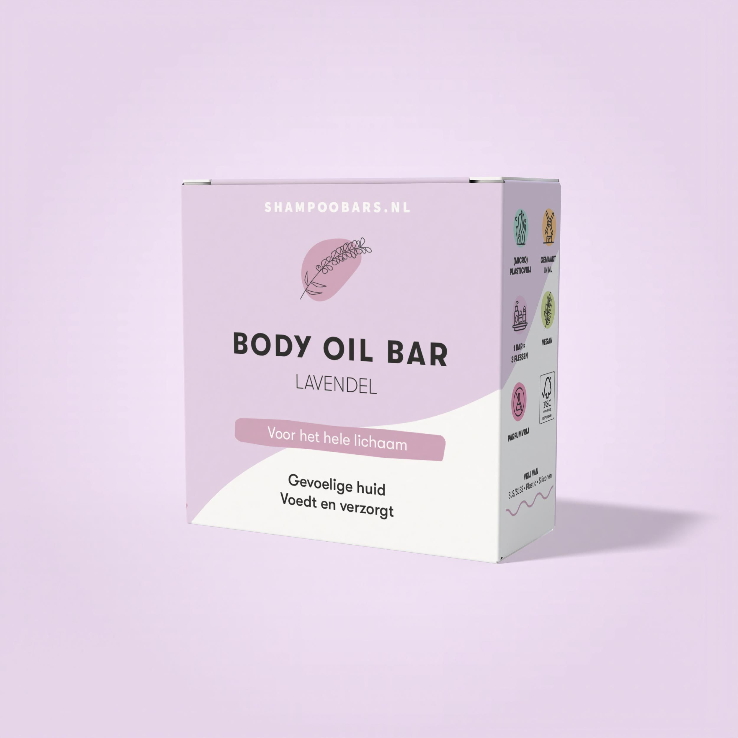 Body Oil Bar Lavendel