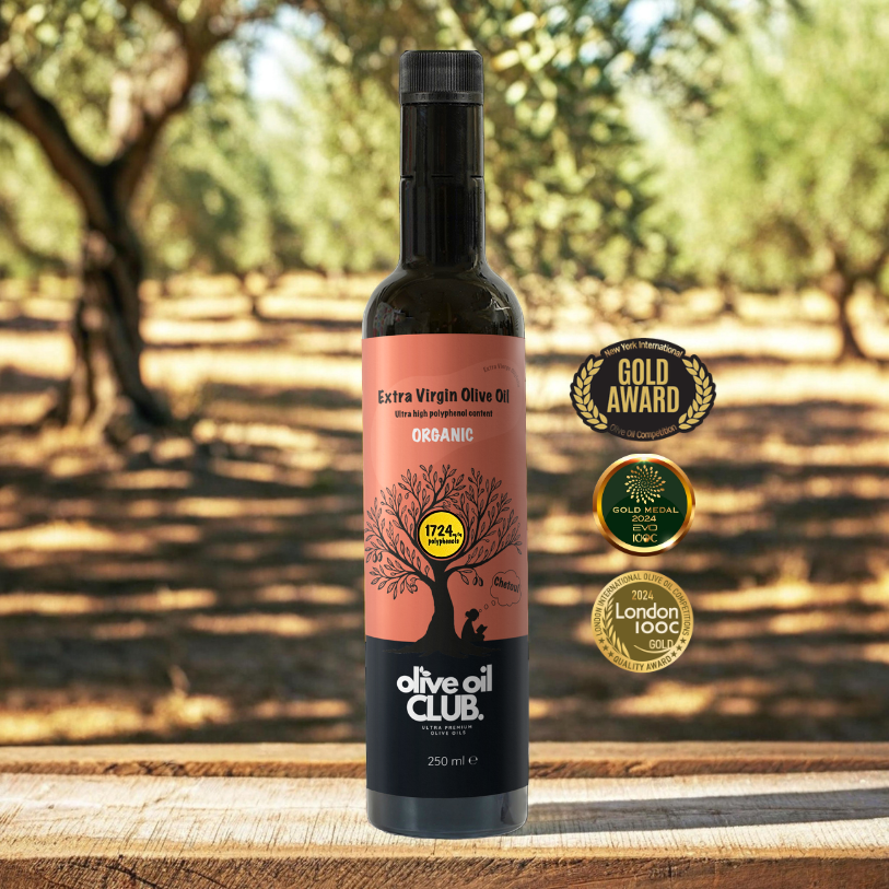 Chetoui 250ml - Organic extra virgin olive oil