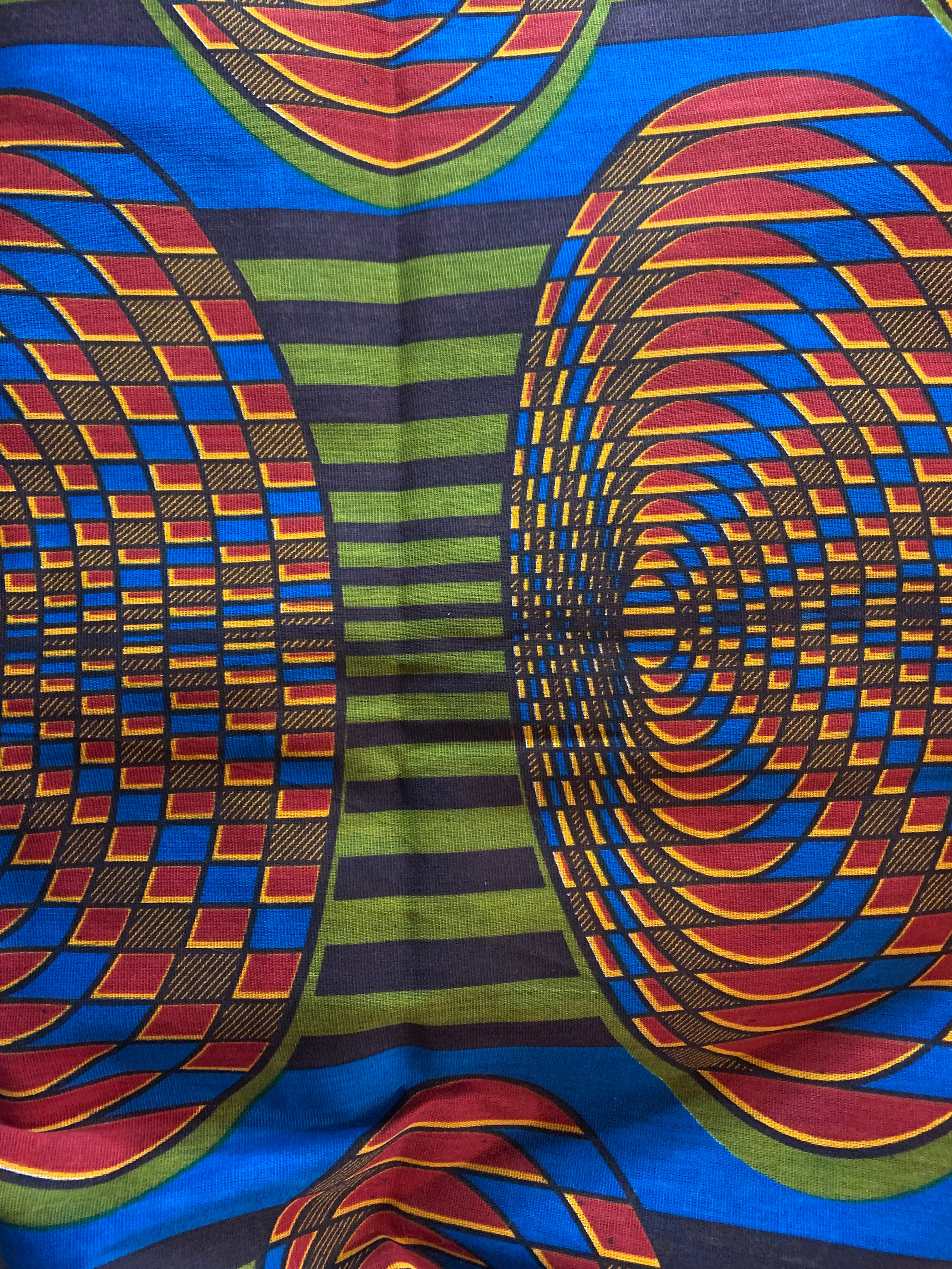 Kitenge Fabric (Fat Quarters) - Tunnel Vision