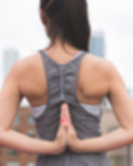 Reversed Namaste