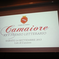 Steed Gamero riceve il Premio Letterario Camaiore Proposta