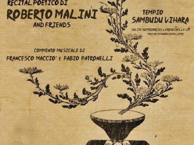 Genova: la poesia quantica di Roberto Malini al tempio buddhista Sambudu Vihara