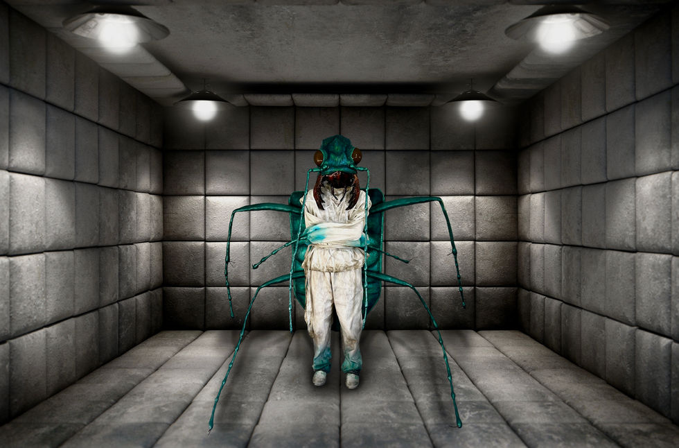 Final fabricated costume - front view