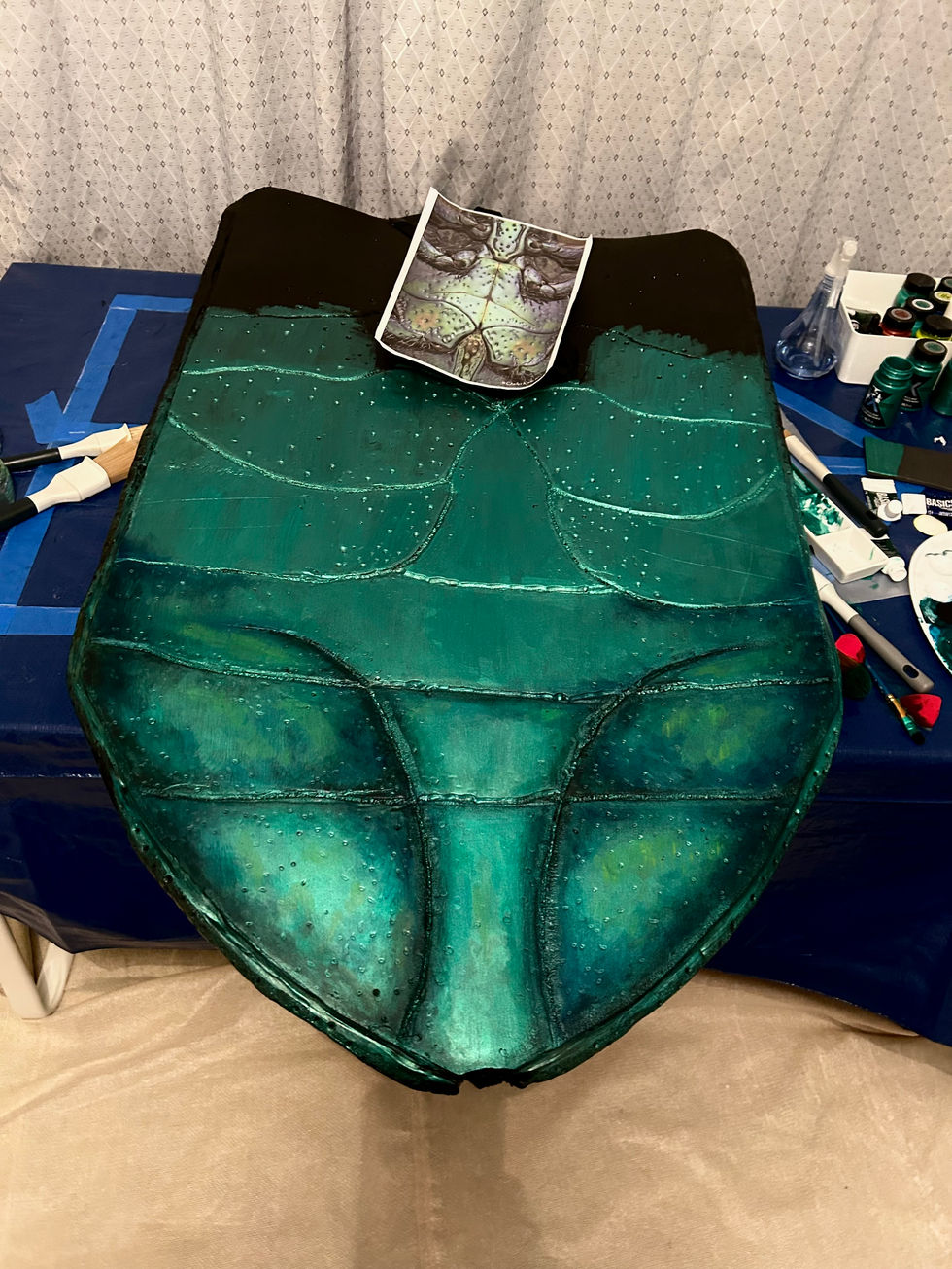 Painting abdomen