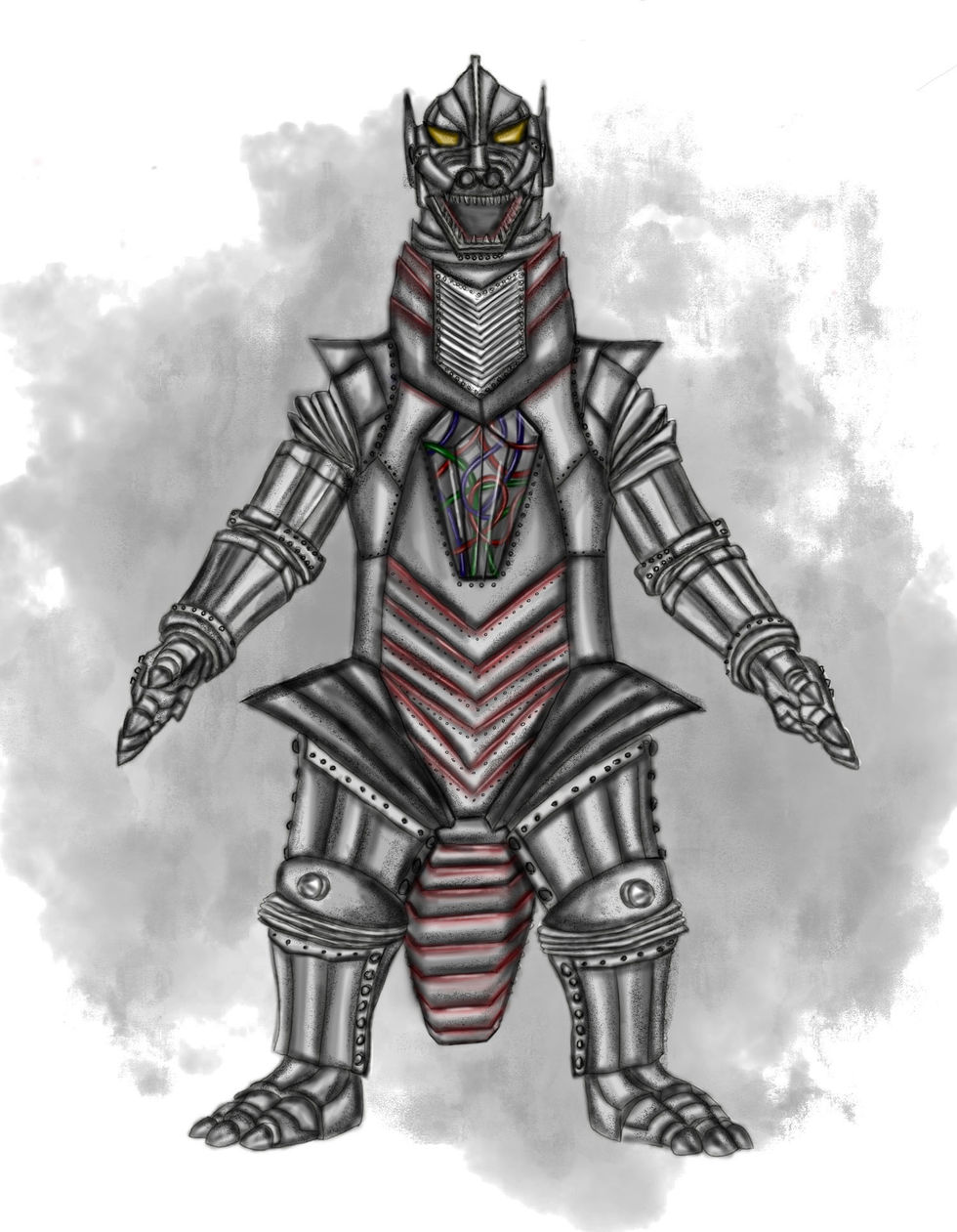 Initial design front view