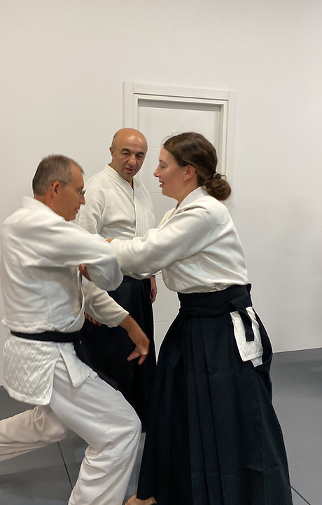Cevdet Yıldız hoca ve öğrencileri çalışma esnasında