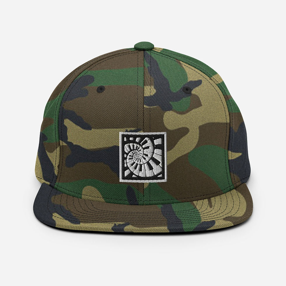 Thumbnail: Piano Spiral Snapback Hat