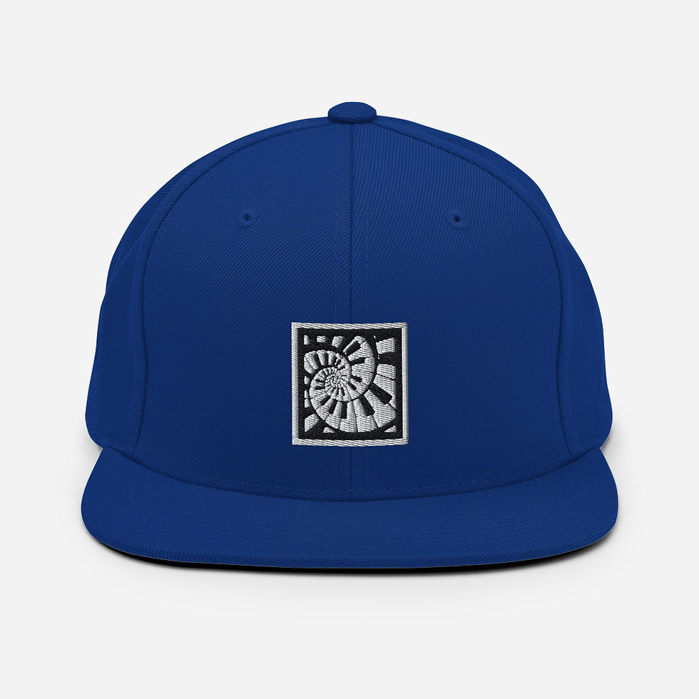 Thumbnail: Piano Spiral Snapback Hat