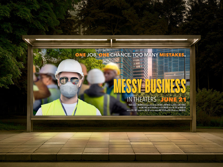 Bus Stop Ad