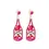 Thumbnail: Champagne bottle earrings