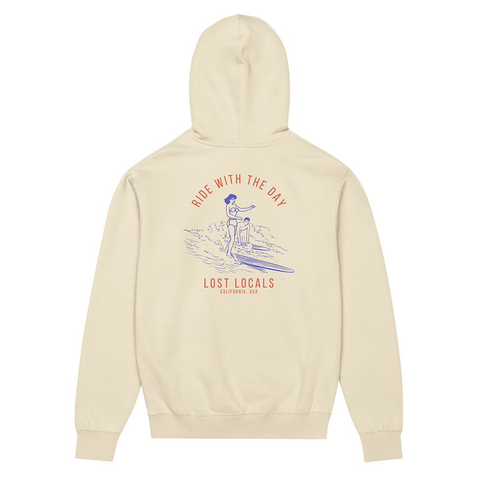 Thumbnail: Night Rides Lost Locals Hoodies