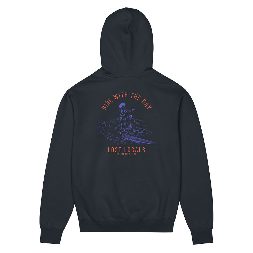 Thumbnail: Night Rides Lost Locals Hoodies
