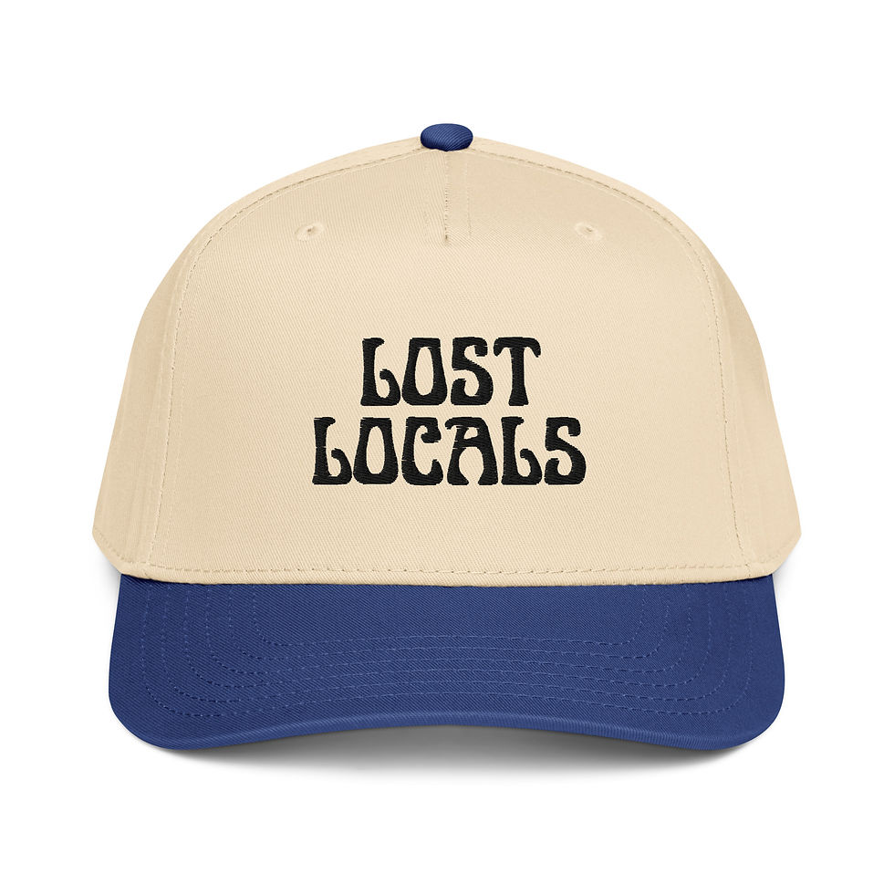 Thumbnail: Lost Locals 5 panel Snapback