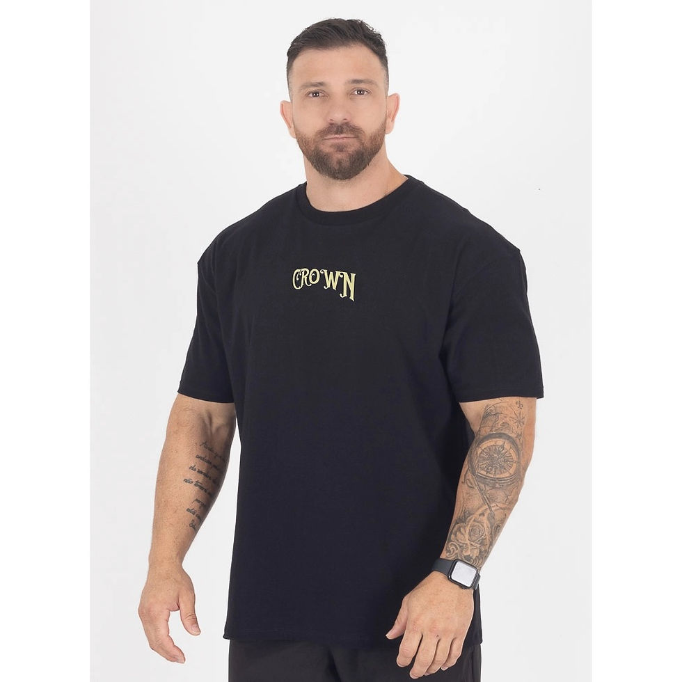 Miniatura: Camiseta 100% algodão oversized 