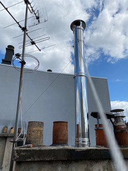 Rehaussement conduit gaz