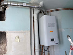 Installation chaudière à gaz