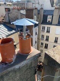 Sortie de conduit gaz