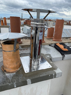 Sortie de conduit de cheminée