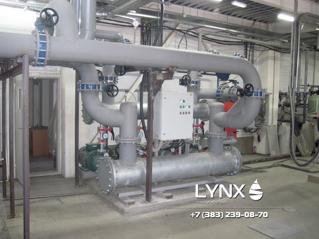 Фото с объекта: LYNX HC и LYNX PP в
котельной ЖК "Радуга Сибири" (г.Новосибирск).