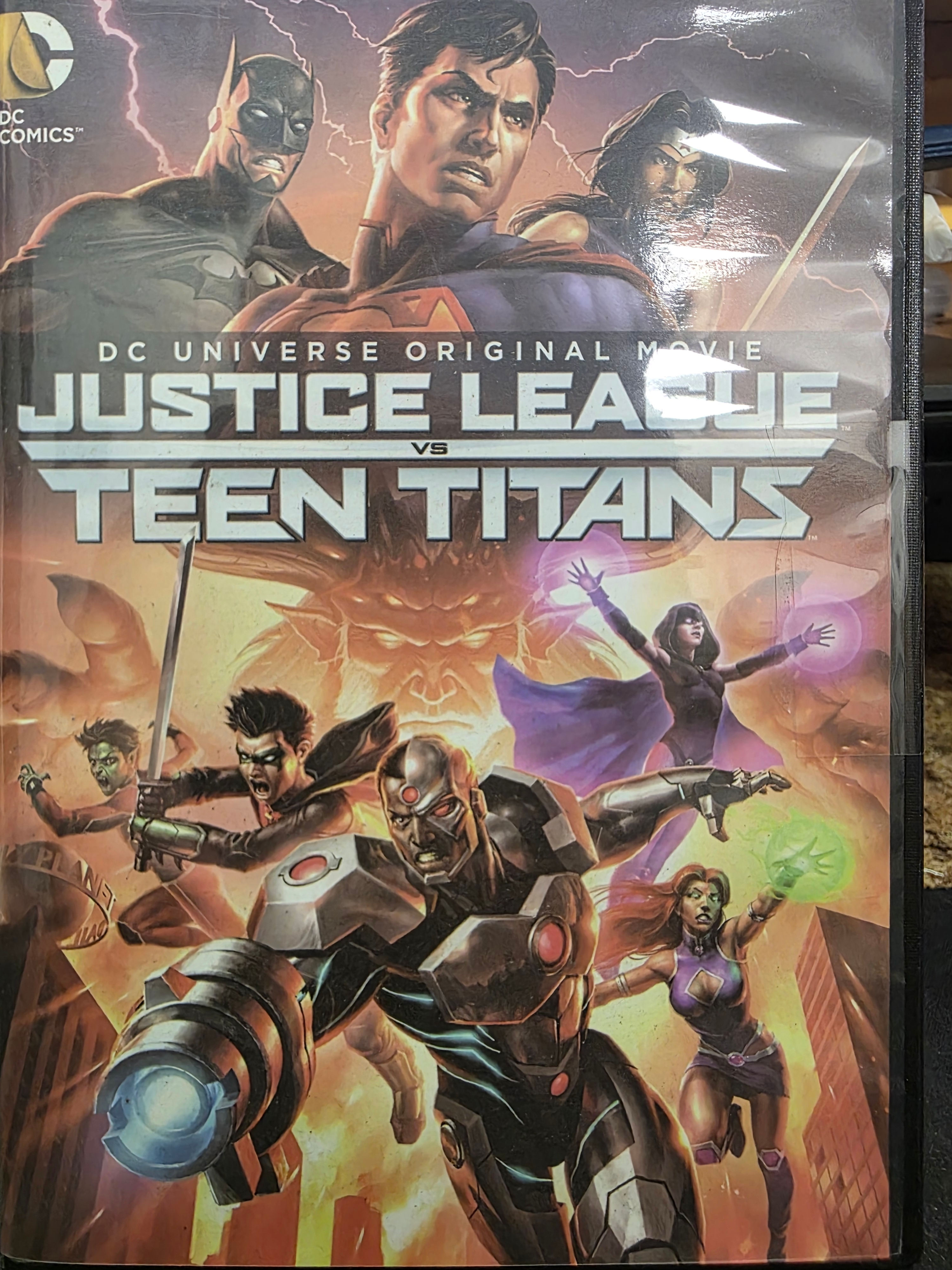 Justice League Teen titans 