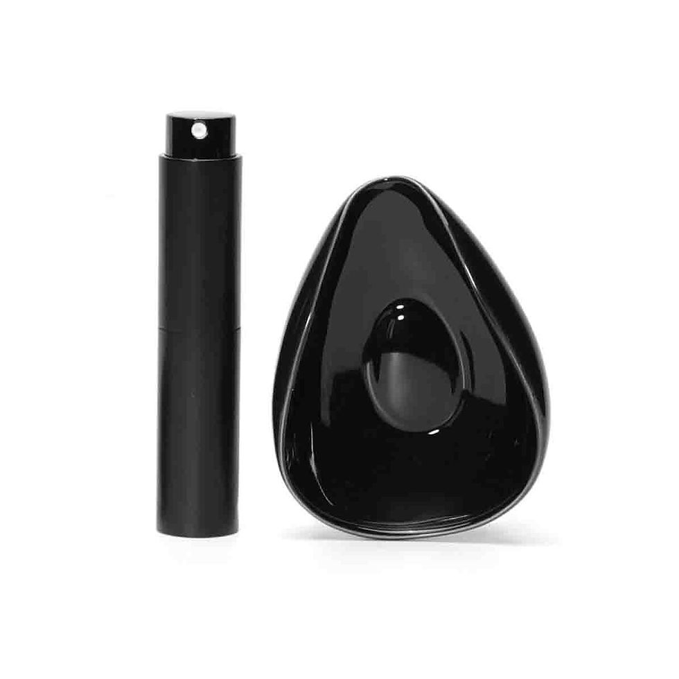 Thumbnail: Coffee Bean Dosing Cup and Spray Bottle Kit - Ceramic Tray with Sprayer and Spoo