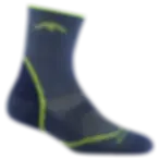 Thumbnail: Kids Light Hiker Micro Crew Lightweight Hiking Socks- Denim