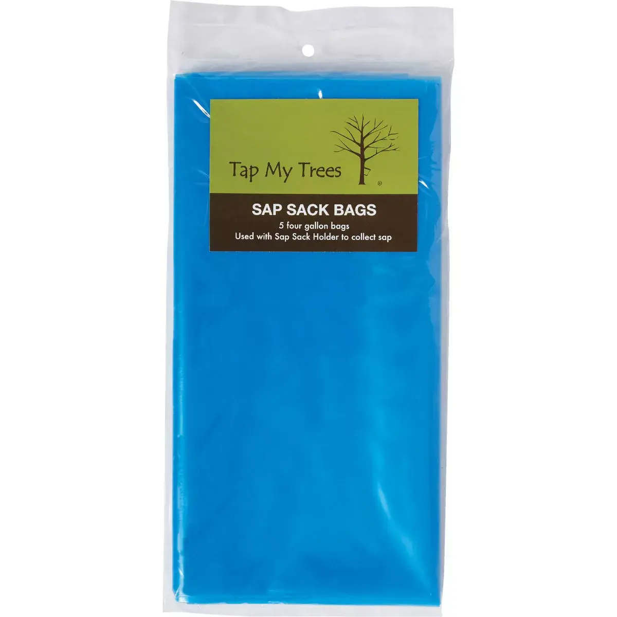 5 Pack Blue Sap Bags