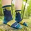 Thumbnail: Copy of Women's Bear Town Micro Crew Lightweight Hiking Socks - Dark Teal