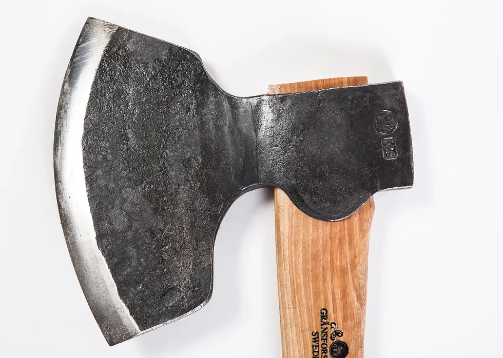 Thumbnail: Gränsfors Broad Axe, Model 1900, Right Angled Handle