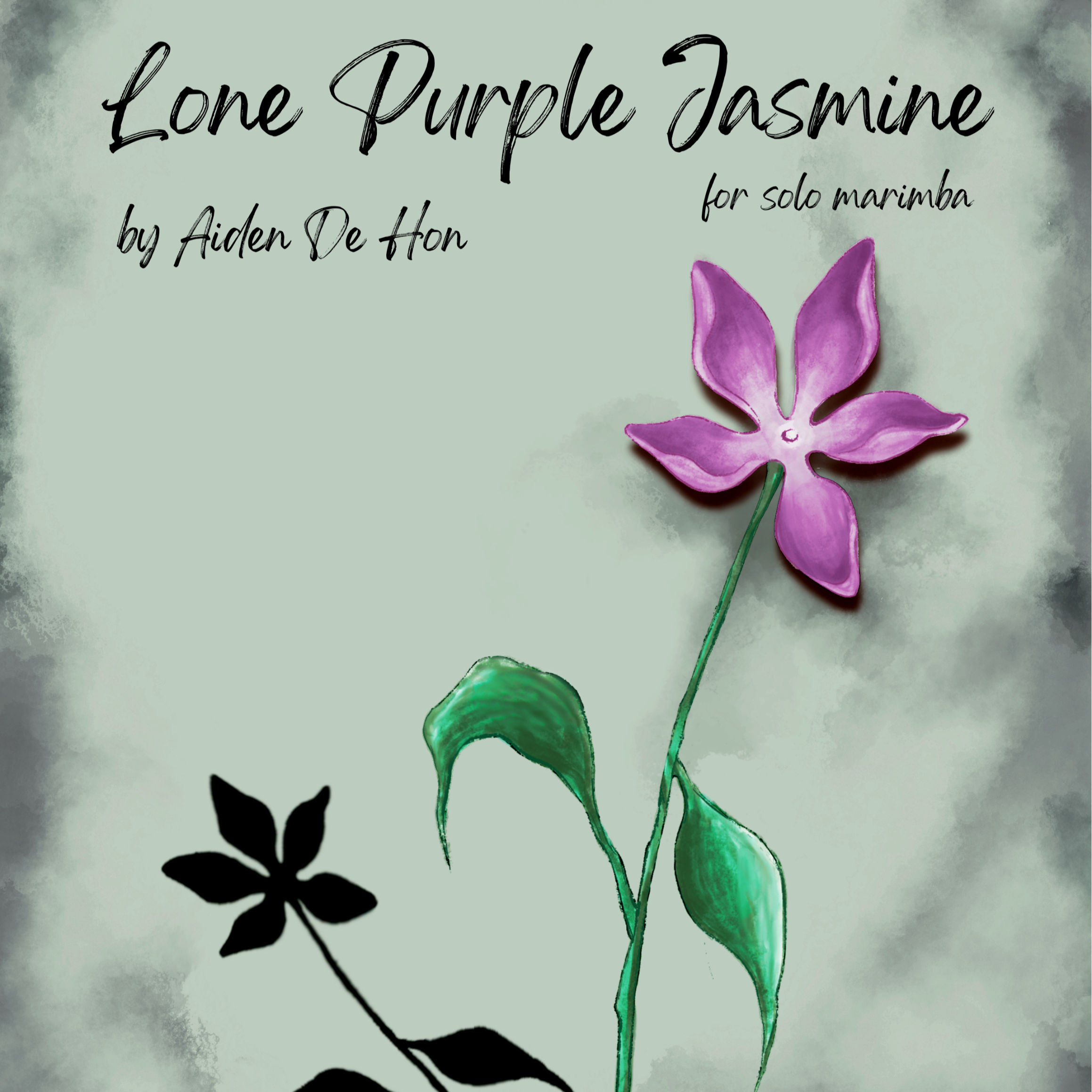 Lone Purple Jasmine
