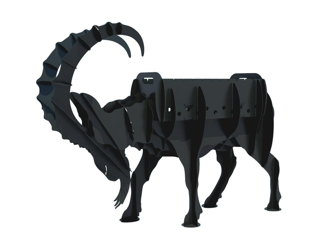 Steinbock BBQ Blumenständer