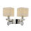 Миниатюра: Бра LH1038/2W-CR ВИВЬЕН
