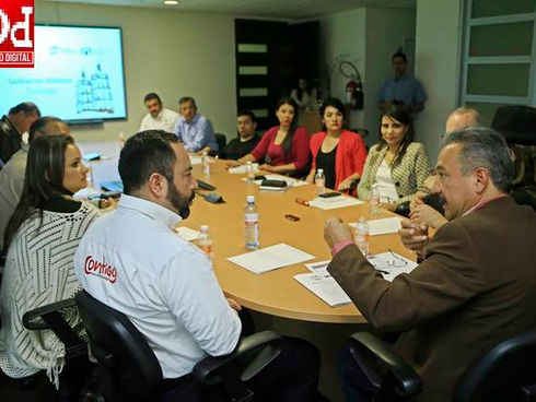Alcalde promueve un gobierno trasparente
