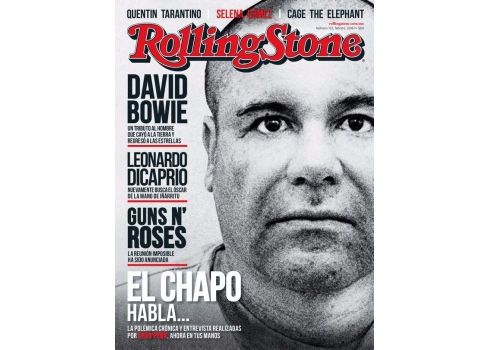 El Chapo protagoniza portada de revista Rolling Stone México