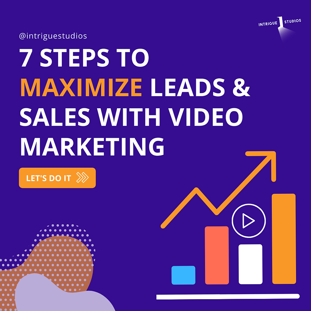 7 Steps to Maximize Leads & Sales With Video Marketing