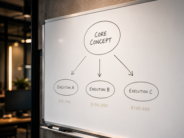 Why Choosing a Concept Doesn't Mean Choosing a Budget
