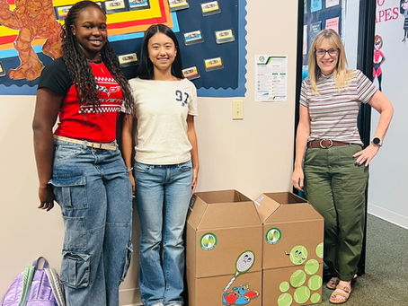 Recycle Bins at New Vistas