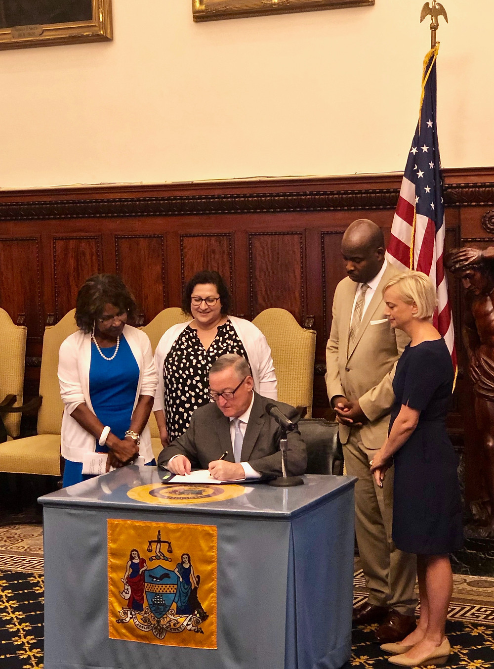 Mayor Kenney signs Philadelphia's C-PACE legislation