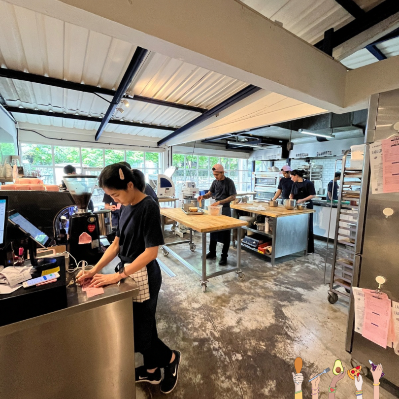 LARDER Bangkok, Open Concept Kitchen